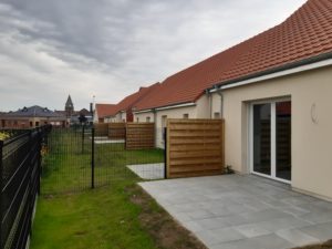 Les logements bénéficient d'un jardin privatif