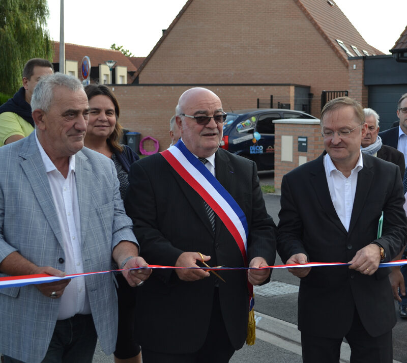 Construction - L’aménagement du Faubourg Morelle à Waziers est terminé