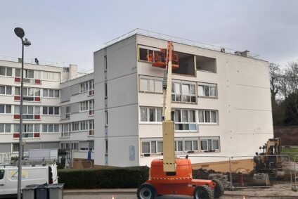 Réhabilitation - Chantier de réhabilitation de la résidence Gayant Cèdres