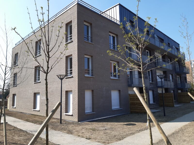 Photo résidence « Le Jardin des Nuances » situé 5 rue du Petit Bois à Wattignies - logements colelctifs NOREVIE ©Norevie