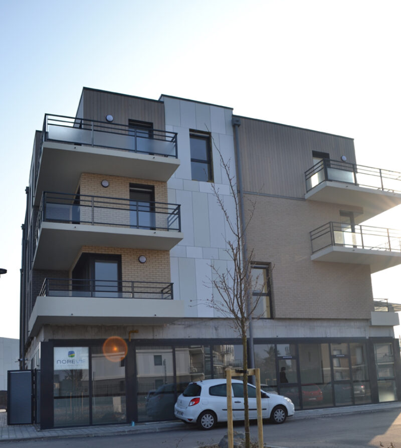 Construction - Livraison du local commercial à Lesquin