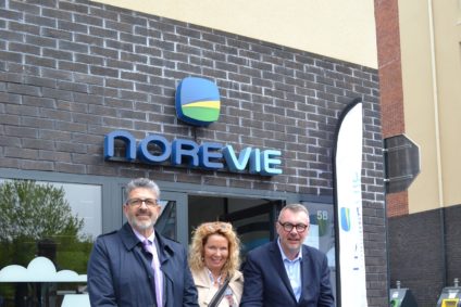 Inauguration de l'agence Norevie de Saint-Laurent-Blangy